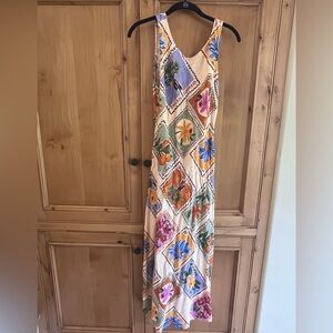 Floral Patchwork Maxi Dress
